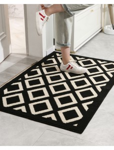 Home entry door mats household door entrance dust-proof wear-resistant door mats absorbent non-slip carpets
