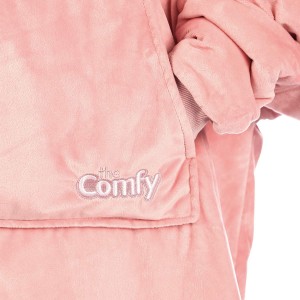 THE COMFY Original | Oversized Microfiber & Sherpa Wearable Blanket, Seen On Shark Tank, One Size Fits All