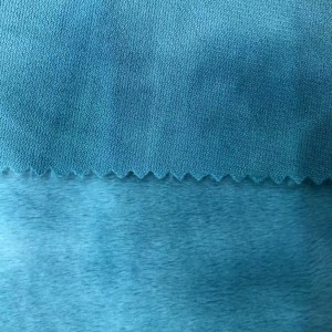 High Quality Ocean Blue Peaceful Printed Fleece for Sofa Couch Bed 100% Polyester Flannel Fabric