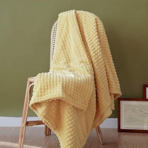 Simple&Opulence Luxury Flannel Fleece Home Furnishing Throw Blanket