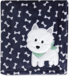 Plush Fleece Throw and Receiving Baby Blankets for Boys and Girls 40″L x 30″W