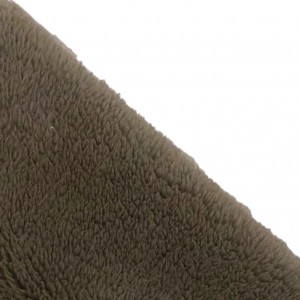 Coffee Fleece Comfortable for Sofa Couch Bed Snow Polar 100% Polyester Very Soft Throw Fabric