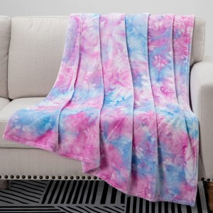 Purple Throw Blanket, Nap Super Soft Fuzzy Light Weight Luxurious Cozy Warm Microfiber Decoration Blanket for Couch Sofa Bed Chair