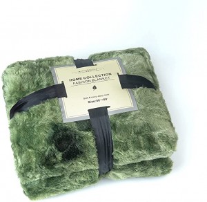 Soft Throw Blanket Cozy Fleece Plush Tie Dye Blanket Decorative for Bed Couch Sofa Floor