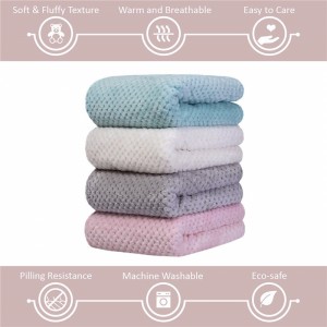 Baby Blanket for Girls and Boys – 30″x40″ Grey – Toddler Blankets – Kids Throw – Newborn Blankets – Soft Lightweight Fleece for Bed, Crib, Stroller