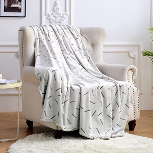 Factory Price Korean Chiffon Fabric - Premium Beeline Pattern Throw Blanket Fleece, Lightweight Cozy Warm Plush Microfiber Bedspread for Couch Sofa Decor and Bed – Baoyujia