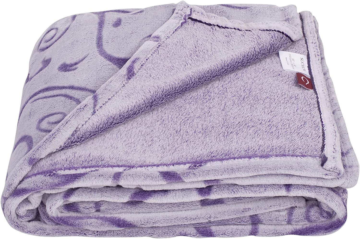Flannel Fleece Throw Blanket, Lightweight Super Soft Cozy Plush Bed Blanket Featured Image