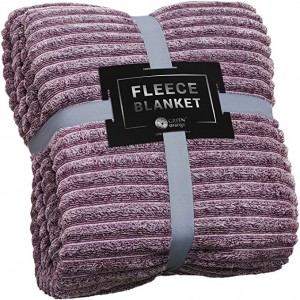 Fleece Throw Blanket for Couch Lightweight Soft, Plush, Fluffy, Warm, Cozy – Perfect for Bed, Sofa