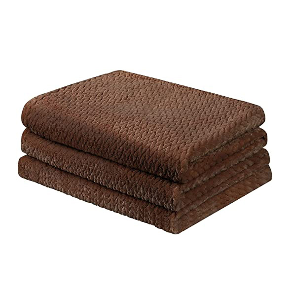 Wholesale Price China Heated Throw Blanket - Flannel Fleece Full Size Blanket,Soft Microfiber Couch Sofa Throw,Jacquard Weave Pattern Fuzzy Plush Lightweight Decor Blankets for Bed Sofa Chair R...