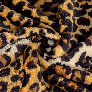 Flannel Fleece Throw Blanket for Couch Leopard Print Blanket Fuzzy Cozy Comfy Super Soft Fluffy Plush Cheetah Blanket for Bed Sofa 260GSM