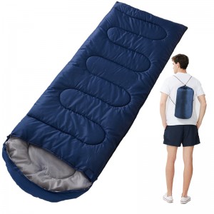 Hot sale emergency sleeping bag Outdoor thickened warm portable camping sleeping bag for one person