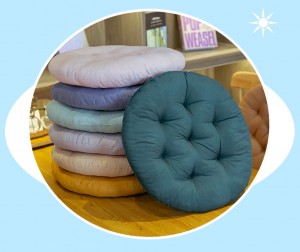 Hot sale colorful round square chair cushion Student cushion winter home dining chair cushion