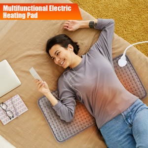 Multifunctional electric Heating pad super soft material constant temperature hot compress