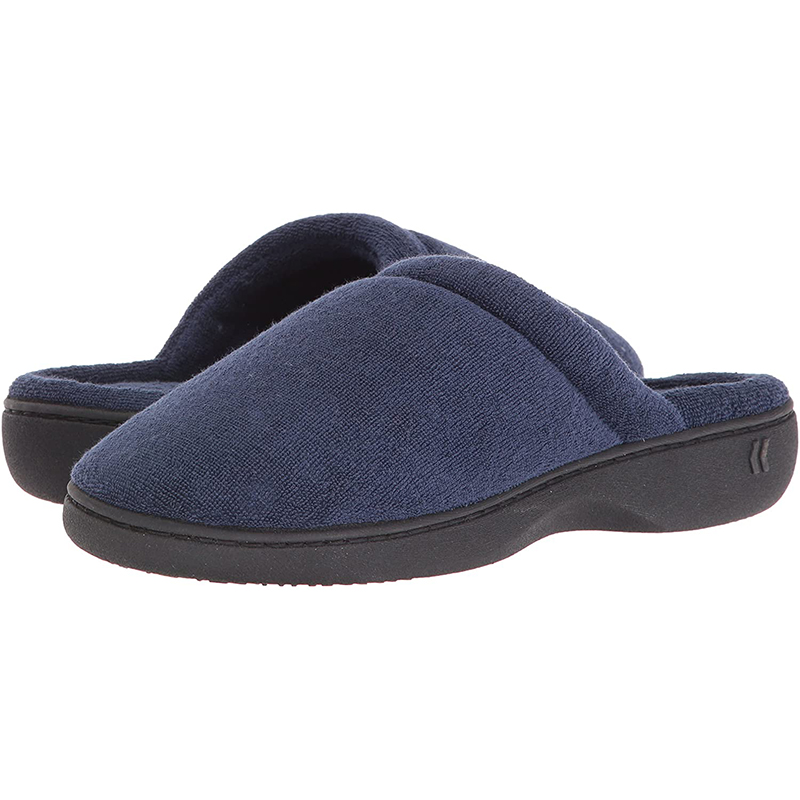 Factory OEM Memory Foam Indoor Outdoor Slippers for Men Women’s Warm Terry Clog Slippers Anti-Slip Home Shoes Cotton Slippers Featured Image