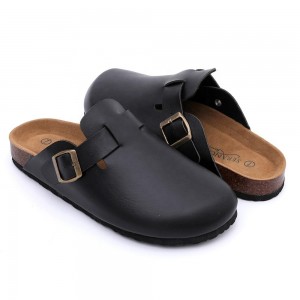 New Design Soft Sandal Men Cork Clogs Footbed Comfort Sandals BRS08
