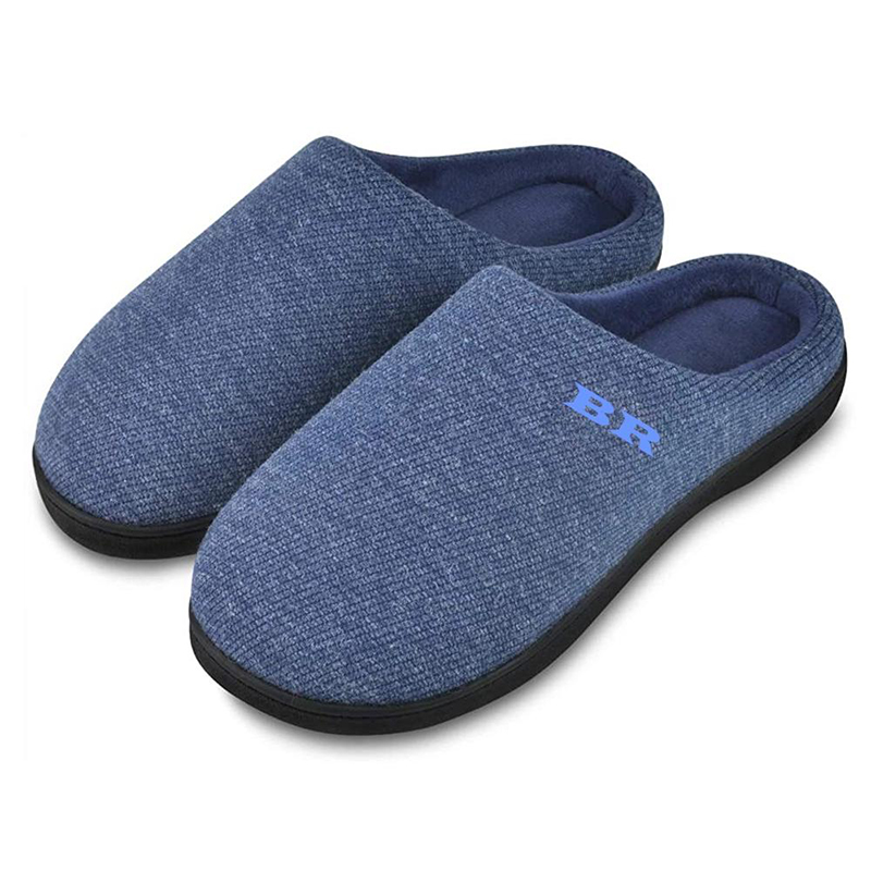 Wholesale Prime Quality Men’s Memory Foam Indoor Slippers with Comfortable Foot-bed Featured Image