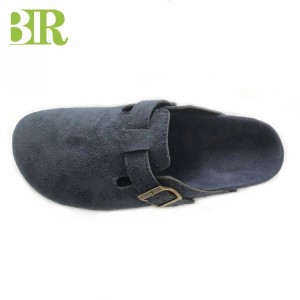 BSCI Certificate China Fashion Ladies PU Cork Slippers With Studs