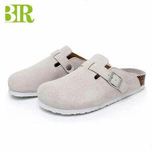 New Design Soft Sandal Men Cork Clogs Footbed Comfort Sandals BRS08