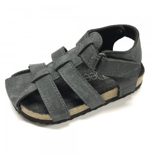 Byring Shoes New Arrival Good Quality Buckle Strap Matching Insole Children Kids Boys Sandals