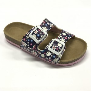 Wholesale Discount China Colorful Flat Summer Girls Outdoor Beach Sandals
