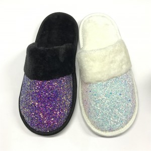 Ningbo Byring Hotsale comfortable Women’s Home Slippers Soft Plush Furry Cozy Closed Toe House Shoes