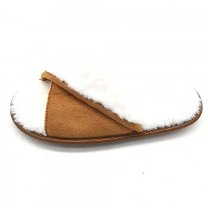 Factory High quality Wholesale Warm Indoor Outdoor Shoes Memory Foam Fur Slipper for Women