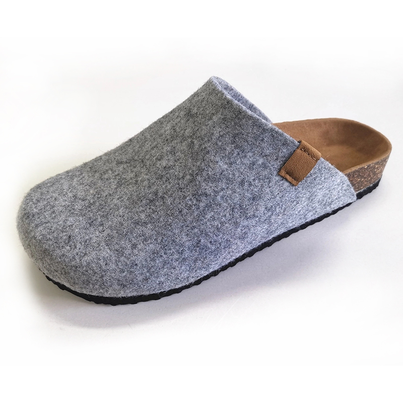 Wholesale Prime Quality Women’s Felt Clogs Slippers for Indoor Outdoor with Comfortable Bio Cork Foot-bed Featured Image