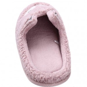 Winter Warm Soft Plush Fleece Memory Foam Cotton Home Cute Animal Women Slippers For Slip on House Slippers