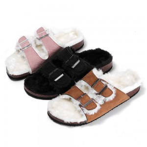 Wholesale ODM China Winter Comfortable House Soft Women Indoor Slippers