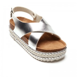 Super Purchasing for China Lady Fashion Flat Sandals with Beads