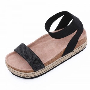 Wholesale Dealers of China Hellosport Flat Sandals for Women and Ladies, Ladies Shoes and Sandals Woman, Custom Logo Slide Fashion Slide Sandals