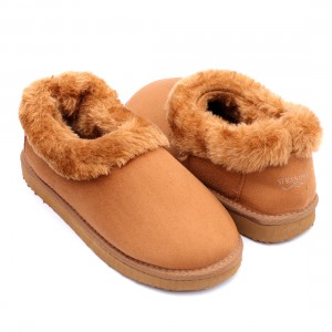 Good Quality Classical Micro Suede Upper Girls Women Winter Warm Short Snow Boots