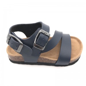 2021 New Style Fashion Design High-class Kids Toddler Boys Summer Cork Footbed Sandals