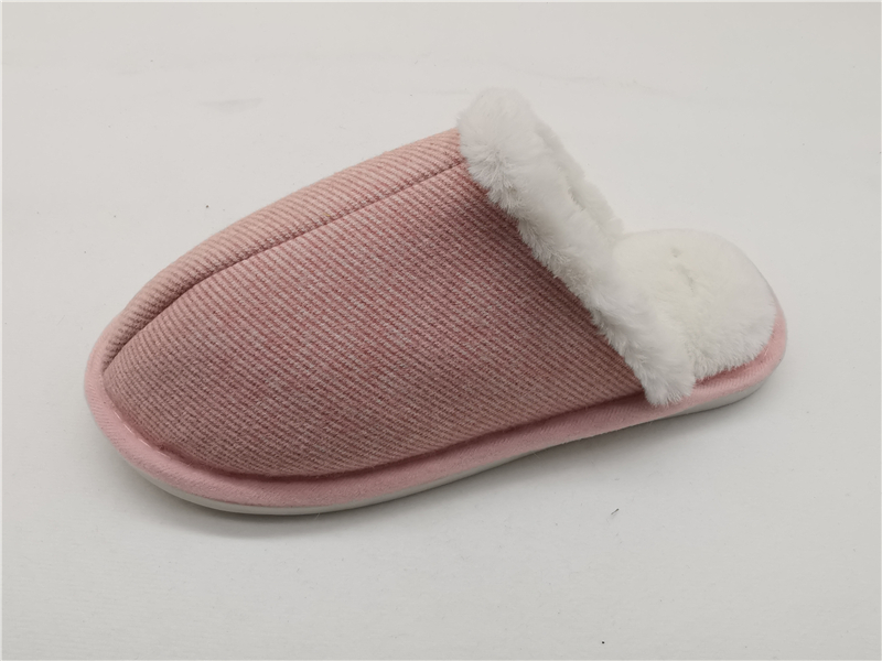 New Fashionable style Women’s Cute Comfy Fuzzy Knitted Memory Foam Slip On House Winter Slippers Indoor Featured Image