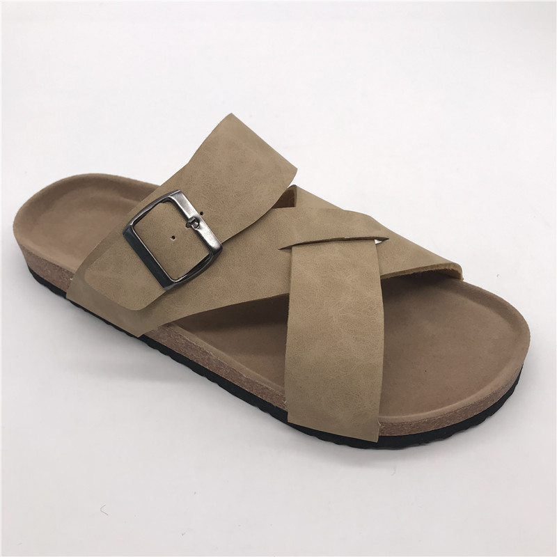 2021 Factory New Style Men Summer Birk Foot-Bed Sole comfortable Slide Sandals Featured Image