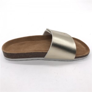 2021 New Style One Vamp Lady Cork Foot Bed Comfort Sandal and Slipper from Shoes Factory Ningbo Byring