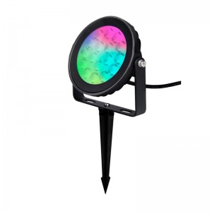 Outdoor Smart RGBCCT Garden Spike Light Color Extension Pack Išmanusis sodo taškinis šviestuvas su 16 milijonų spalvų, skirtas naudoti lauke