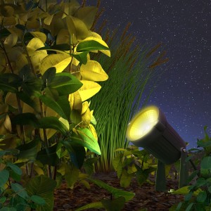 Outdoor Smart RGBCCT Garden Spot Light Color Extension Pack A luz inteligente do ponto do jardim com 16 milhões de cores para uso ao ar livre