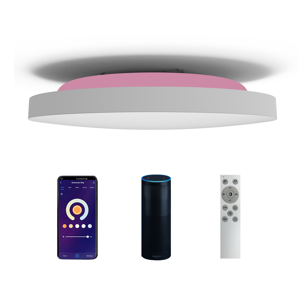 RGBCCT /CCT Smart led flush mount ceiling light  With 16million Colors & tunable white/only tunable white CCE Featured Image