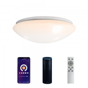 RGBCCT /CCT Smart led flush mount ceiling light  With 16million Colors & tunable white/only tunable white CCA