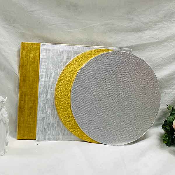Chinese Professional Bulk Cake Boards - 15 Inch Cake Board Round  Square Silver Foil Roll Custom| Sunshine – Sunshine