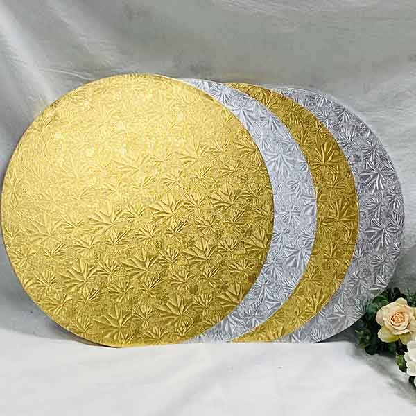 Well-designed Silver Cake Boards Wholesale - 16 Inch Cake Board  Round Customized Cake Decorative | Sunshine – Sunshine