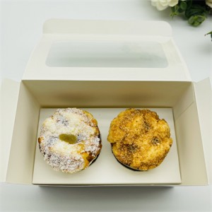 2 Cupcake Holders Boxes Fabrikk direkte forsyning |Solskinn