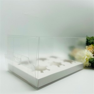 Cupcake Box Clear Plastic Packaging Self-Produced | Sunshine