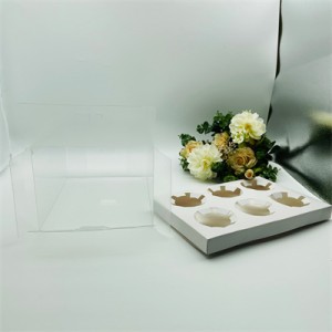 6 Cupcake con ventana Caja de regalo Oem Design Pinterest |Brillo Solar