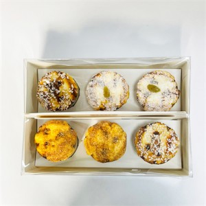 6 кексів із вікном Подарункова коробка Oem Design Pinterest |Сонечко