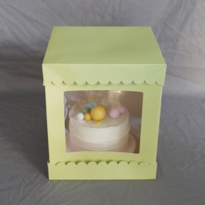 Custom Color Cake Box With Separate Lid