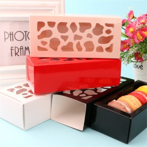 Тансаг зэрэглэлийн макарон хайрцаг Валентины загвар бөөний худалдаа |Нарны туяа
