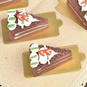 Gold Mini Cake Board Triangle Board Velkoobchod |Sluneční svit