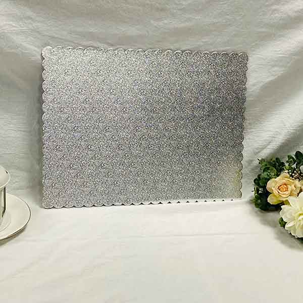 Factory making Silver Cake Drum - Mini Cake Base Boards And Boxes Rectangle Round Foil Paper | Sunshine – Sunshine